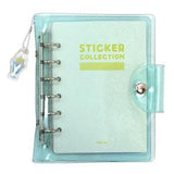 Notebook-Style Sticker Book A6 Cafe a la Mode / BGM
