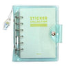 Notebook-Style Sticker Book A6 Cafe a la Mode / BGM