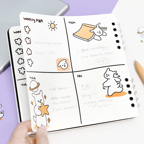 Clear Seal Petit Puppy Stickers / BGM