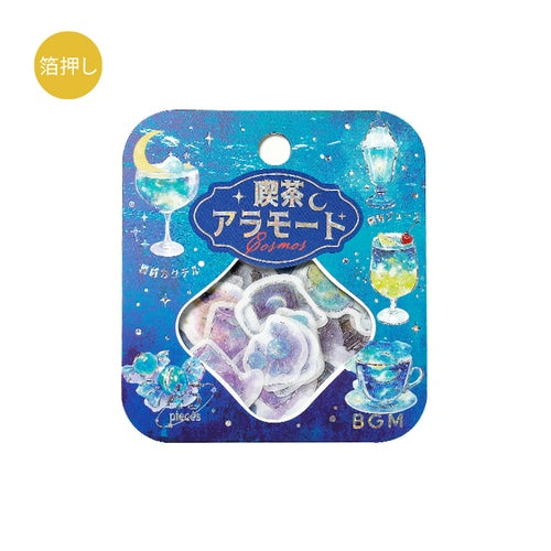 Flake Sticker Foil Stamped Kissa Alamode Sora / BGM
