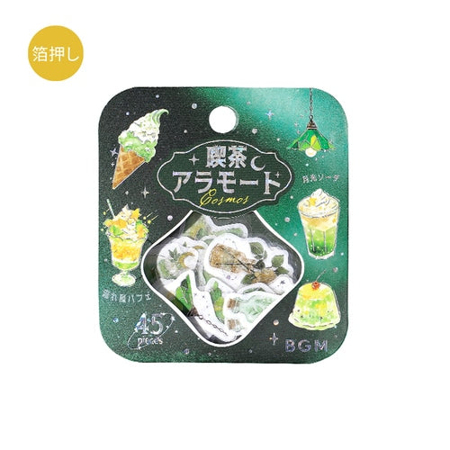 Flake Sticker Foil Stamped Kissa Alamode Sora / BGM