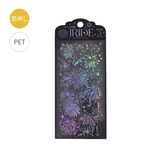 IRIDE Vol.2 Clear Sticker 3-Sheet Set / BGM