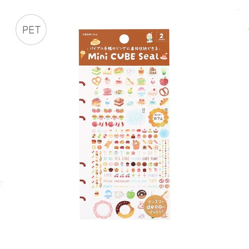 Mini Cube Sticker Sheet / BGM