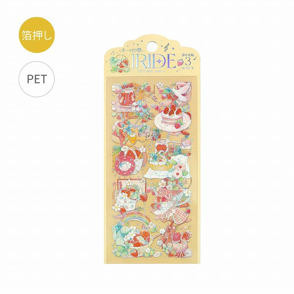 IRIDE Vol.3 Clear Sticker 3-Sheet Set / BGM