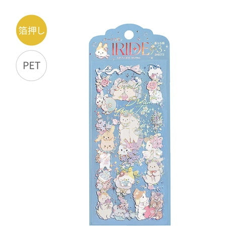 Clear Sticker IRIDE vol.4 3-Sheet Set / BGM
