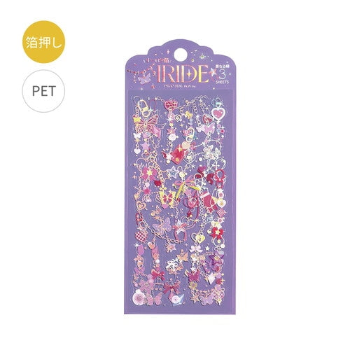 Clear Sticker IRIDE vol.4 3-Sheet Set / BGM
