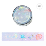 Clear Tape Foil Stamped Life Series / BGM