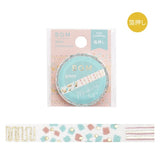 Masking Tape Foil Stamped Life Series 5mm / BGM