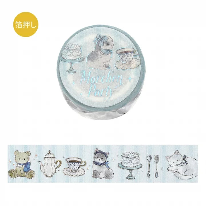 Masking Tape Foil Stamping Marchen Party / BGM