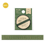 Masking Tape Life 5mm Foil Stamping / BGM