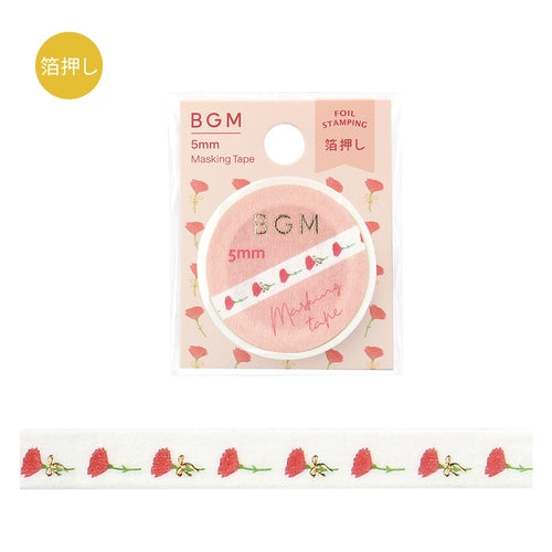 Masking Tape Life 5mm Foil Stamping / BGM