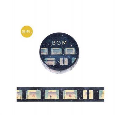 Foil Stamped Masking Tape Life Series / BGM