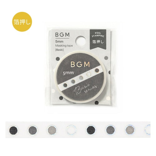 Life 5mm Foil Stamped Masking Tape / BGM