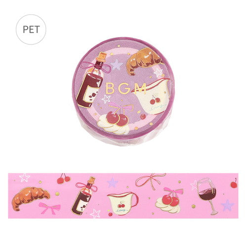 Clear Tape Foil Stamping Life Series / BGM