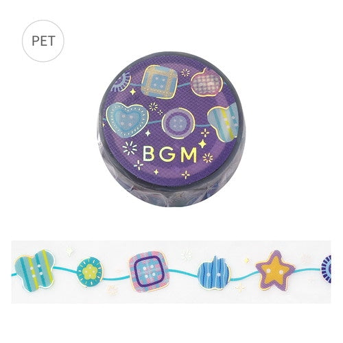 Clear Tape Foil Stamping Life Series / BGM