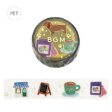 Clear Tape Foil Stamping Life Series / BGM