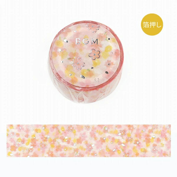 Masking Tape Dreamy Landscape Foil Stamping / BGM
