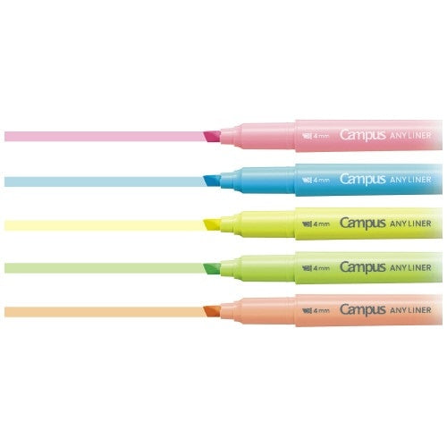 Any Liner Highlighter Marker Twin Tip / KOKUYO