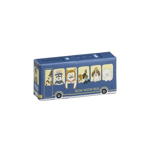 [Limited] norino Animal Bus Paper Case Correction Tape / PLUS