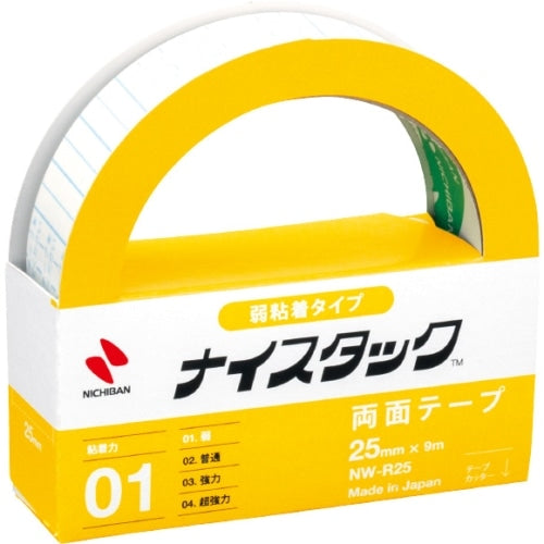 Nicetack Weak Adhesive Double-Sided Tape 25mm / NICHIBAN