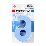 Cellotape Small Roll 18mm x 8m with Cutter / NICHIBAN