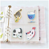 6 - Hole Binder Pocket File Refill / KING JIM - bungu