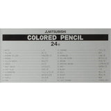 890 Standard Pencil Color Set / uni Mitsubishi Pencil - bungu
