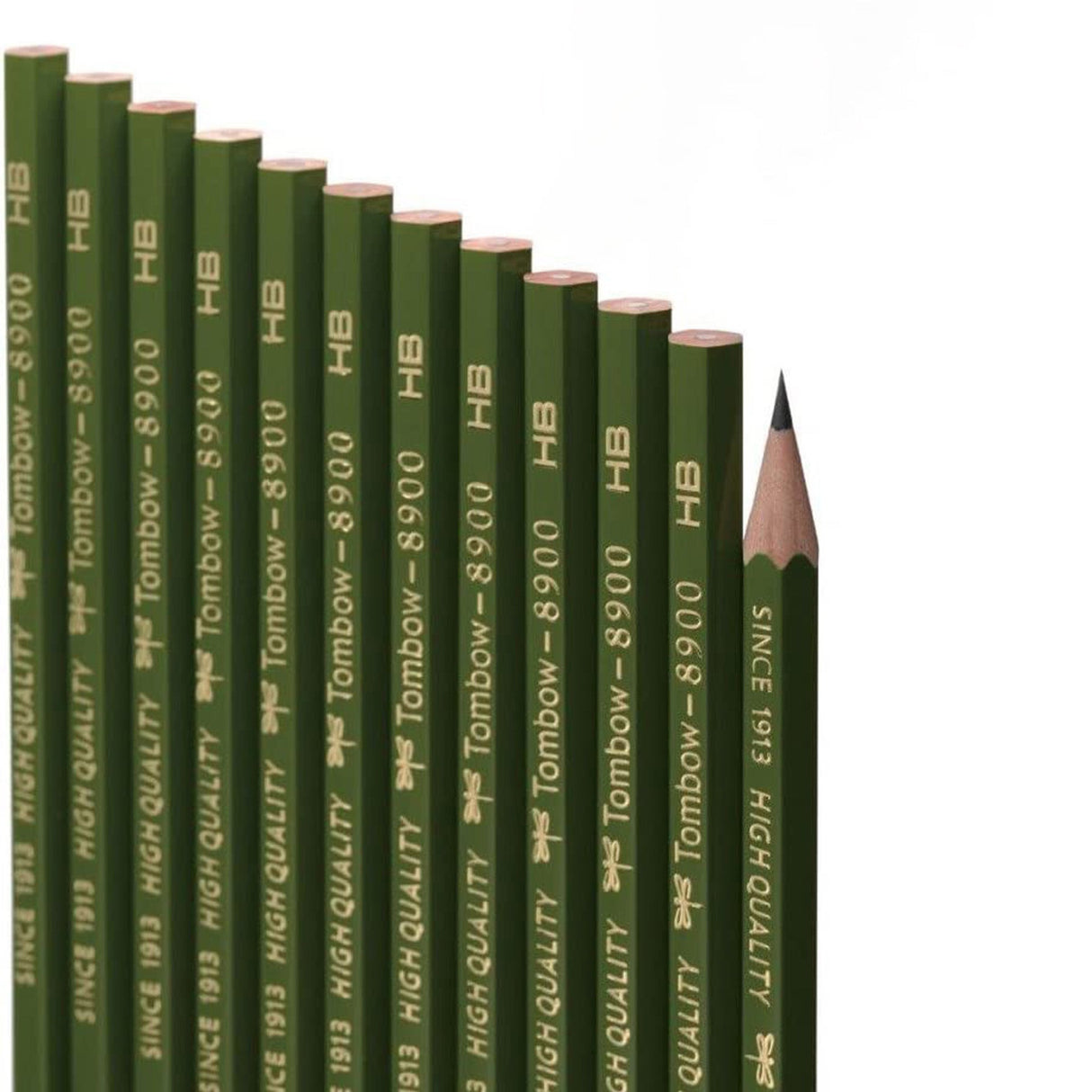 8900 Wooden Pencil 1 Dozen Pack / Tombow - bungu