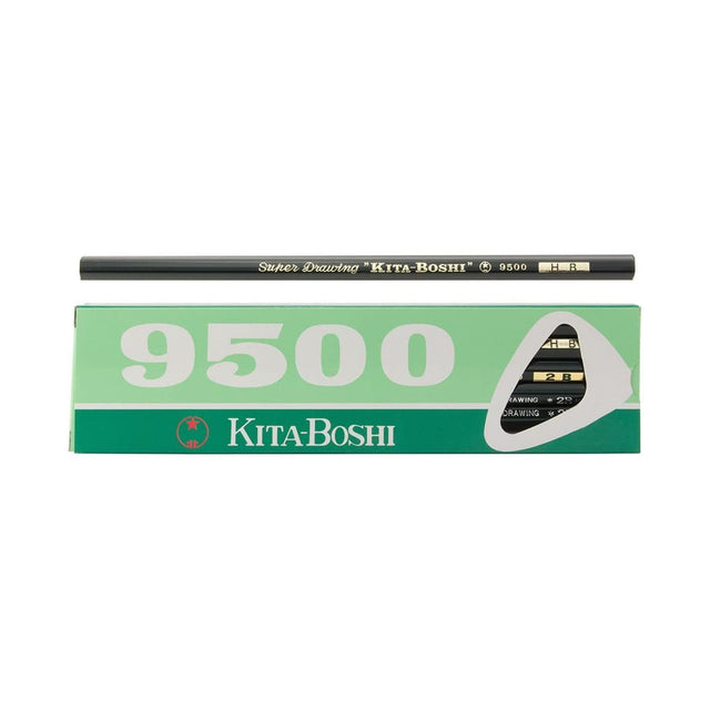 9500 Wooden Pencil 1 Dozen Pack / Kita - Boshi - bungu