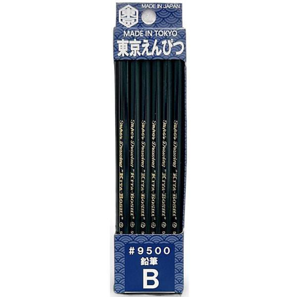 9500 Wooden Pencil 1 Dozen Pack / Kita-Boshi Pencil – bungu