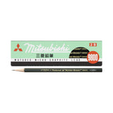 9800 Pencil Wooden 1 Dozen Pack / Mitsubishi Pencil - bungu