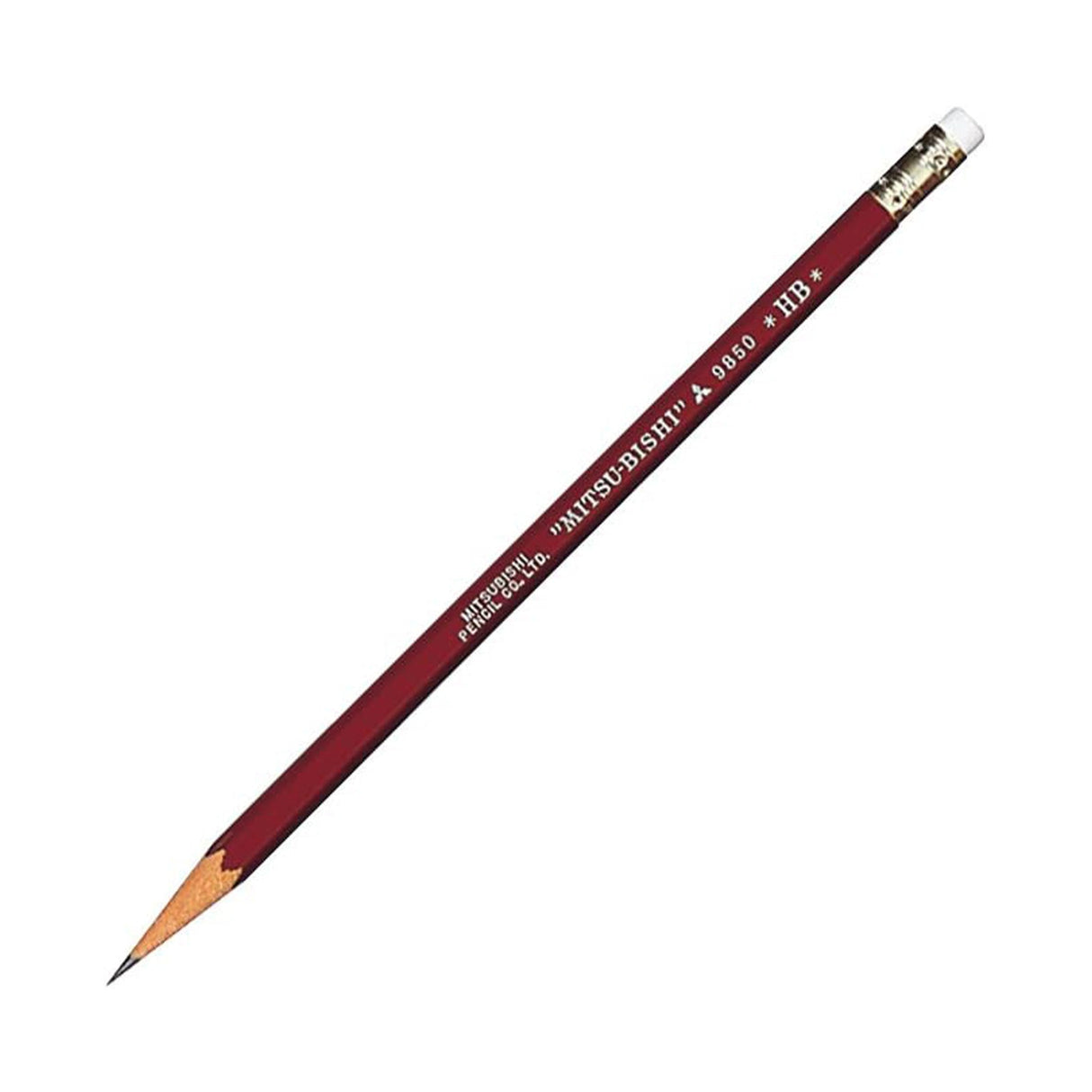 9850 Wooden Pencils 1 Dozen Pack HB / Mitsubishi Pencil - bungu