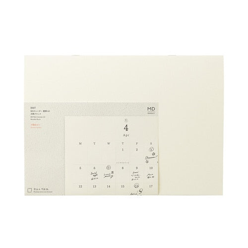 MD Bi-Fold Wall Calendar 2027 / MD PRODUCT