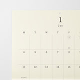 MD Bi-Fold Wall Calendar 2027 / MD PRODUCT