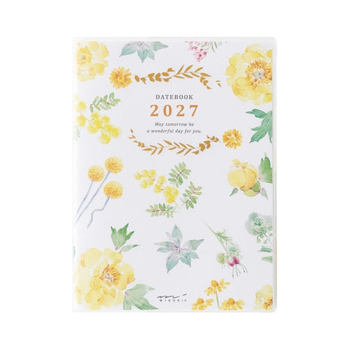 Country Time Floral Pocket Diary 2027 / MIDORI