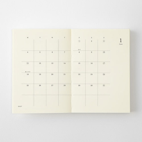 MD Notebook Diary 2027 / MD PRODUCT