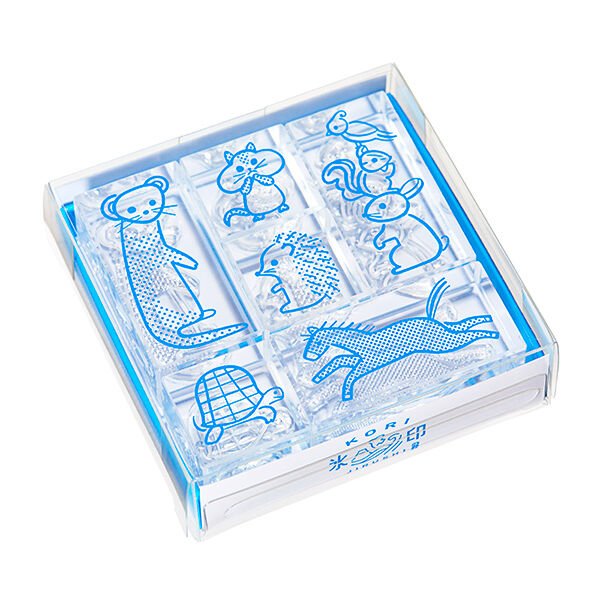 Kori Jirushi Ice Cube Stamp Set HITOTOKI / KING JIM