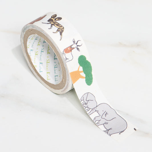 Shinzi Katoh Kirapika Masking Tape - Banana Paper Tape / Seal Do