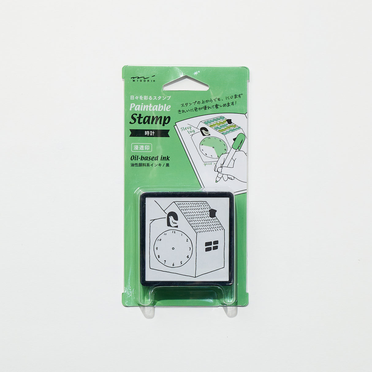 Paintable Stamp Self-Inking Rubber Stamp / MIDORI