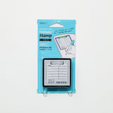 Paintable Stamp Self-Inking Rubber Stamp / MIDORI