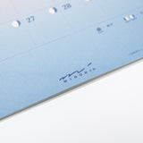 Daylight Gradient Wall Calendar 2027 / MIDORI