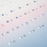 Daylight Gradient Wall Calendar 2027 / MIDORI