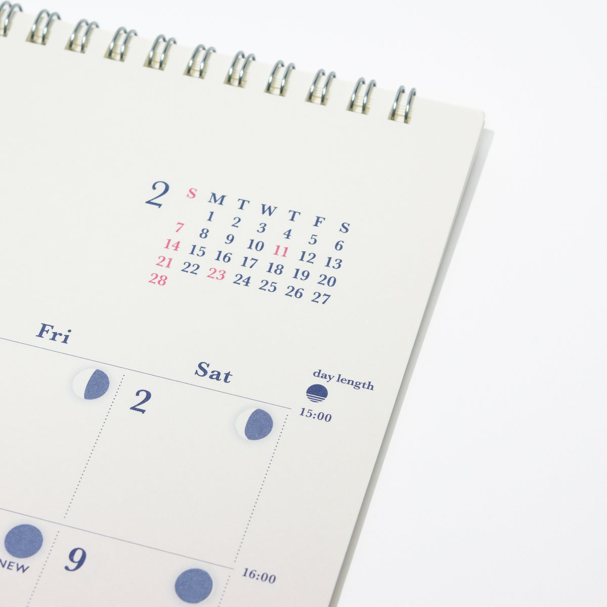 Daylight Gradient Wall Calendar 2027 / MIDORI