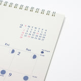 Daylight Gradient Wall Calendar 2027 / MIDORI