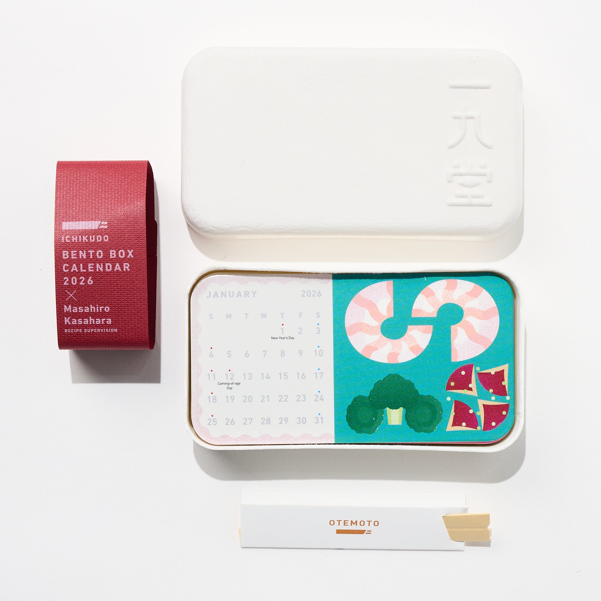BENTO CALENDAR 2026 / ICHIKUDO – bungu