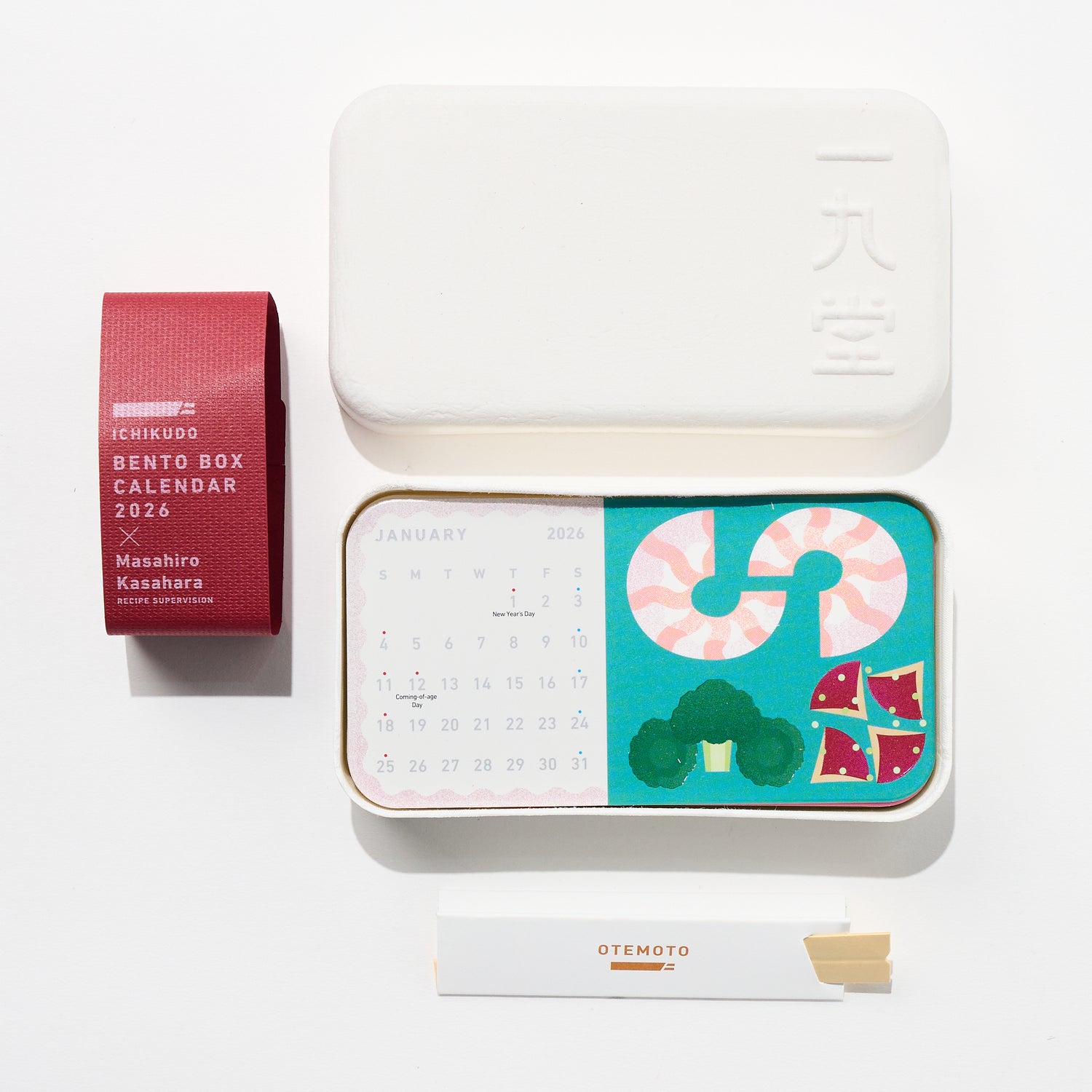 BENTO CALENDAR 2026 / ICHIKUDO