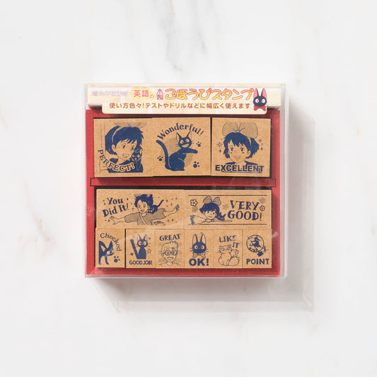 Kiki's Delivery Service Stamp Set Studio Ghibli /  BEVERLY