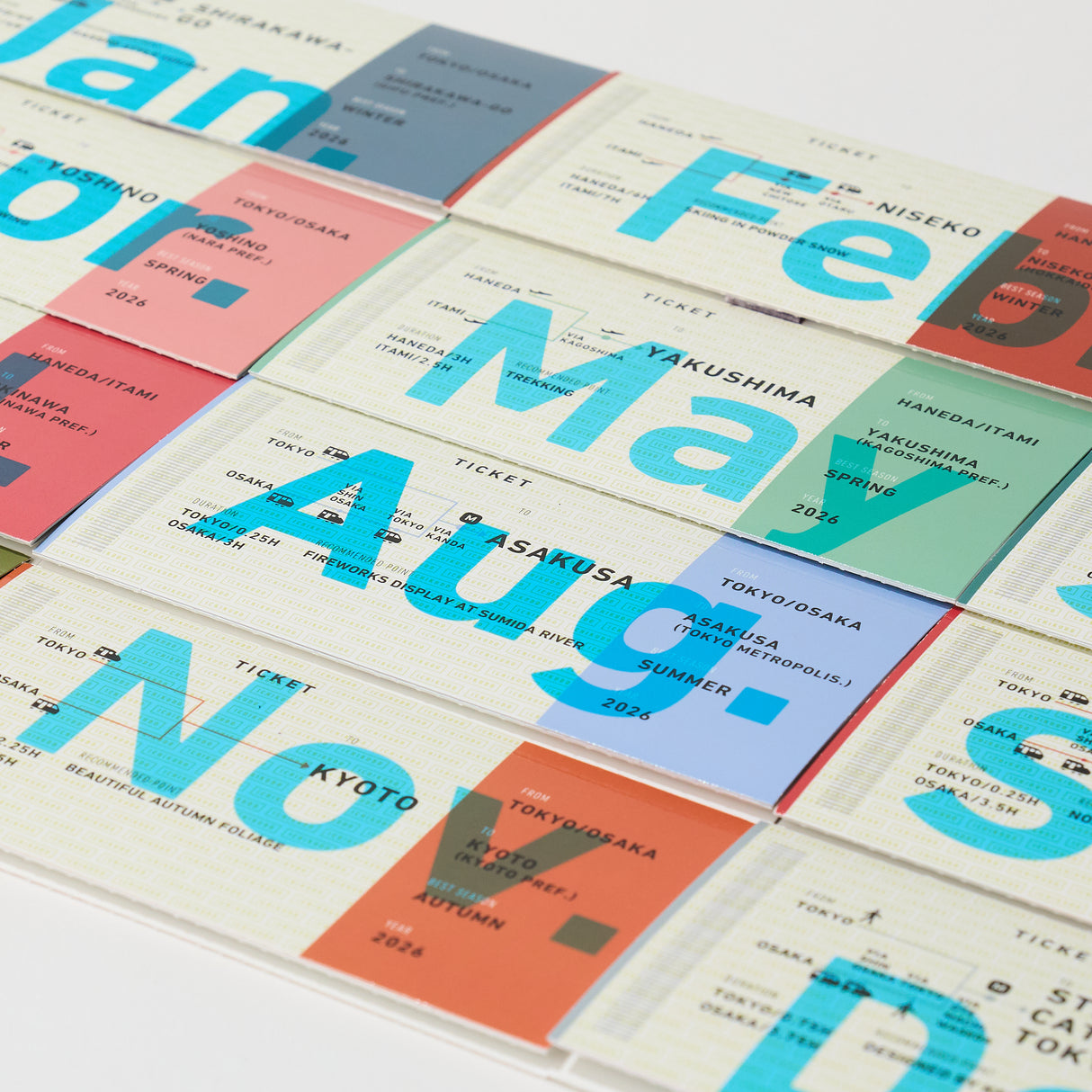 THE NEXT JOURNEY CALENDAR 2026 / ICHIKUDO