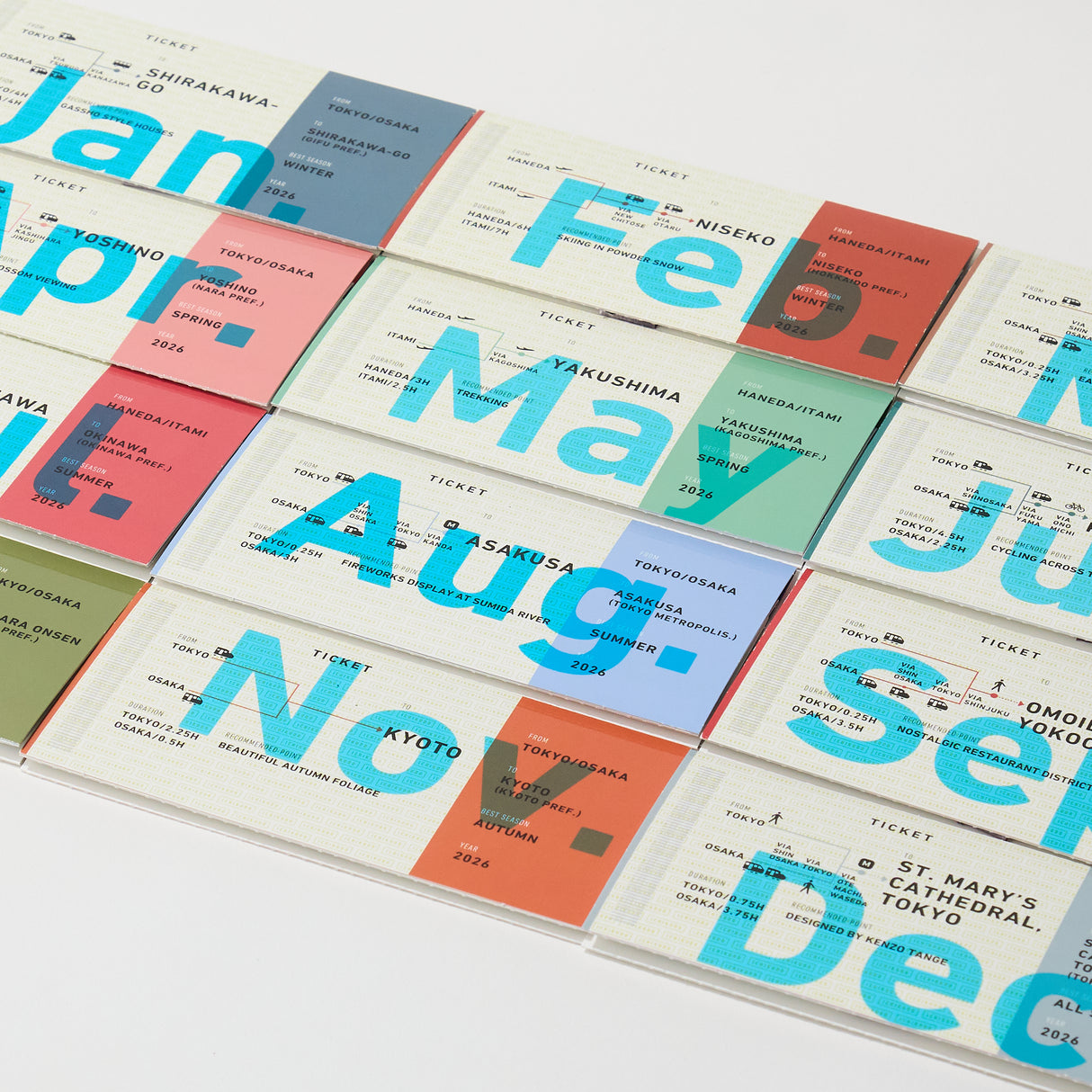 THE NEXT JOURNEY CALENDAR 2026 / ICHIKUDO