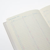 24-Hour Gradient Day Length Diary 2027 / MIDORI